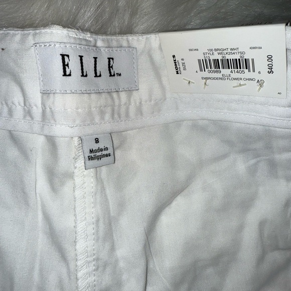 Elle white shorts - Picture 4 of 4